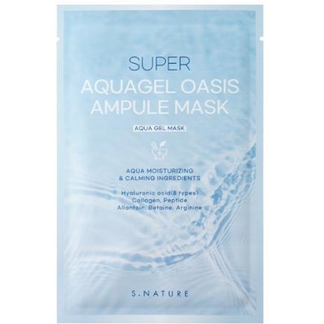 S.NATURE - Super Aquagel Oasis Ampule Mask - 1szt.