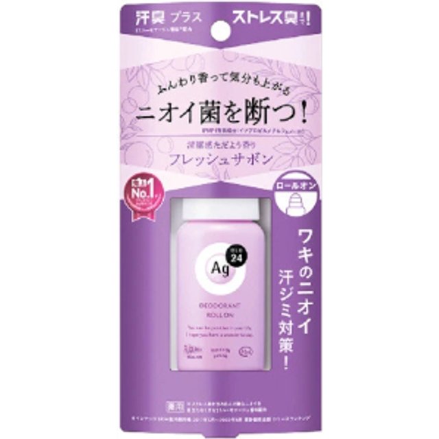 Shiseido - Ag Deo 24 Deodorant Roll-on DX - 40g - Fresh Savon