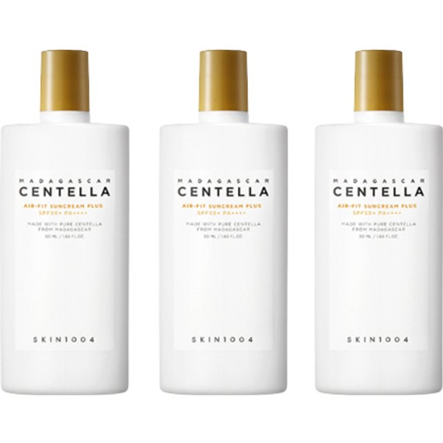 SKIN1004 - Madagascar Centella Air-Fit Suncream Plus SPF50+ PA++++ - 50ml (3szt.) Set