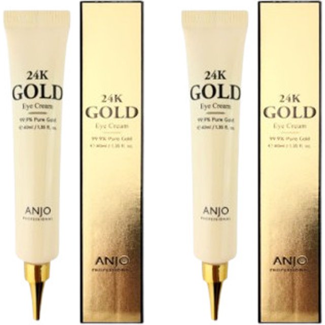 ANJO - 24K Gold Eye Cream - 40ml (2szt.) Set