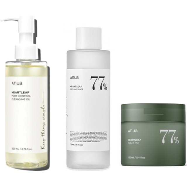 ANUA - Heartleaf Skincare Hero Set