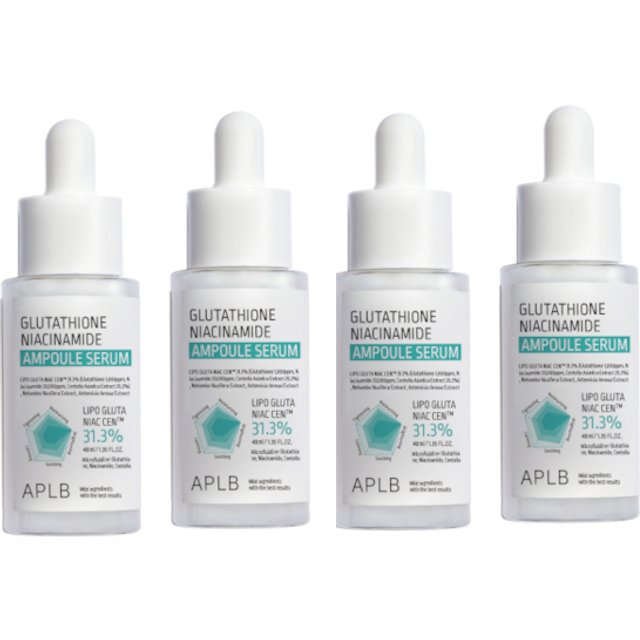 APLB - Glutathione Niacinamide Ampoule Serum - 40ml (4szt.) Set