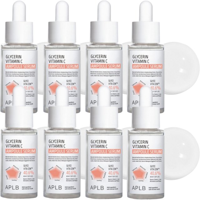 APLB - Glycerin Vitamin C Ampoule Serum - 40ml (8szt.) Set
