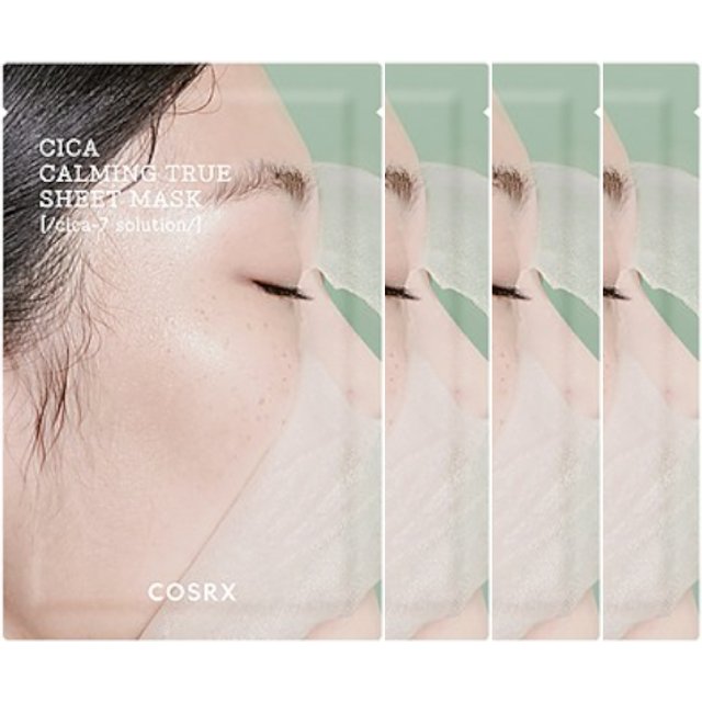 COSRX - Pure Fit Cica Calming True Sheet Mask - 4szt.