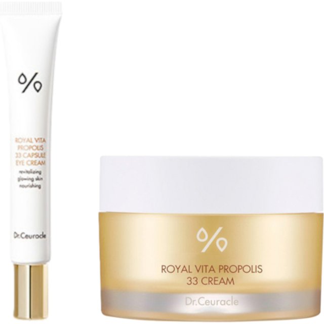 Dr.Ceuracle - Royal Vita Propolis 33 Cream + Capsule Eye Cream Set