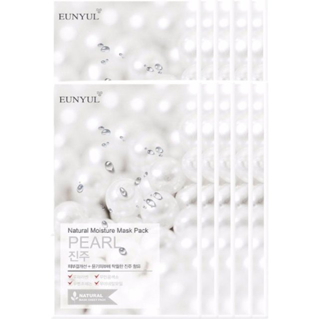 EUNYUL - EUNYUL - Natural Moisture Mask Pack - Pearl - 10szt. set