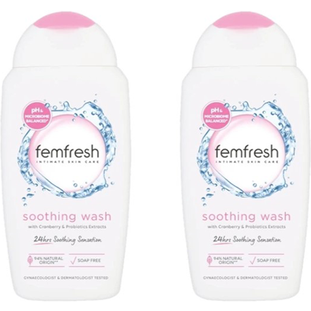 femfresh - Ultimate Care Soothing Wash - 250ml Duo Set