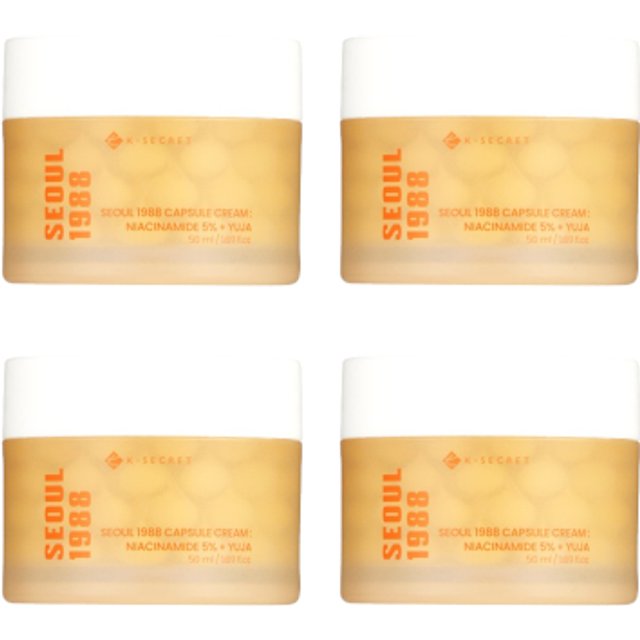 KSECRET - SEOUL 1988 Capsule Cream : Niacinamide 5% + Yuja - 50ml (4szt.) Set