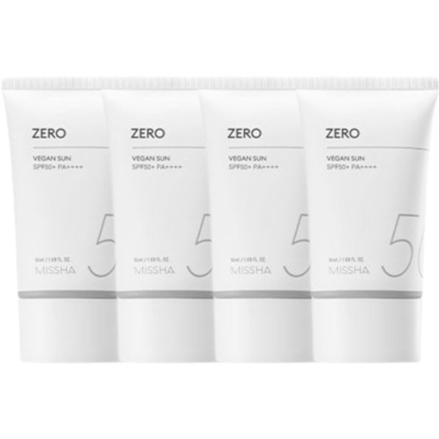 MISSHA - All Around Safe Block Zero Vegan Sun - 50ml (4szt.) Set