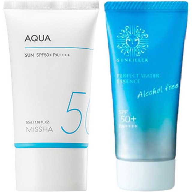 Missha Aqua Sun X Isehan Hero Sunscreen Set B