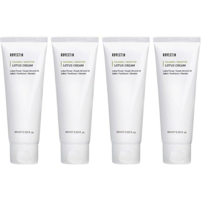 ROVECTIN - Calming Lotus Cream (New Version) - 60ml (4szt.) Set