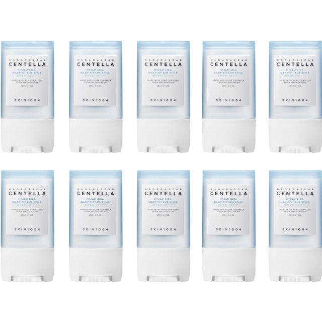 SKIN1004 Madagascar Centella Hyalu-Cica Silky-Fit Sun Stick SPF50+ PA++++ - 20g (10szt.) set
