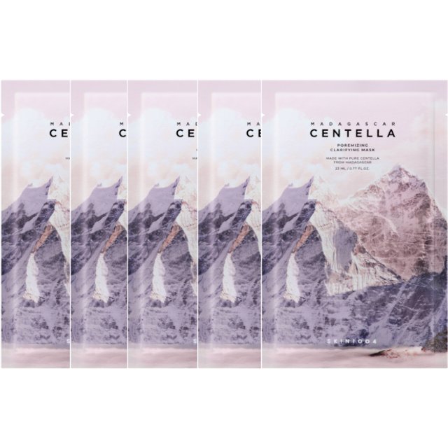 SKIN1004 - Madagascar Centella Poremizing Clarifying Mask - 1szt. (5szt.) Set