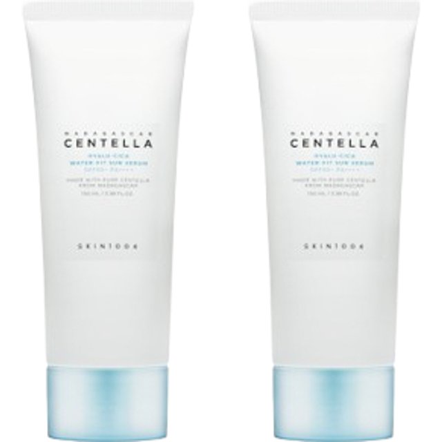 SKIN1004 - Madagascar Centella Hyalu-Cica Water-Fit Sun Serum SPF50+ PA++++ - 100ml (2szt.) Set
