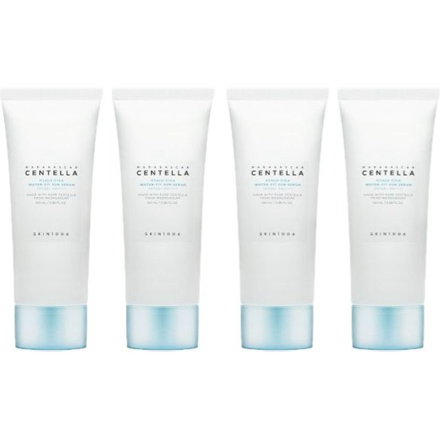 SKIN1004 - Madagascar Centella Hyalu-Cica Water-Fit Sun Serum SPF50+ PA++++ - 100ml (4szt.) Set