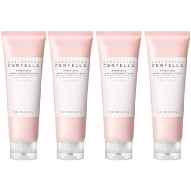 SKIN1004 - Madagascar Centella Poremizing Deep Cleansing Foam - 125ml (4szt.) Set