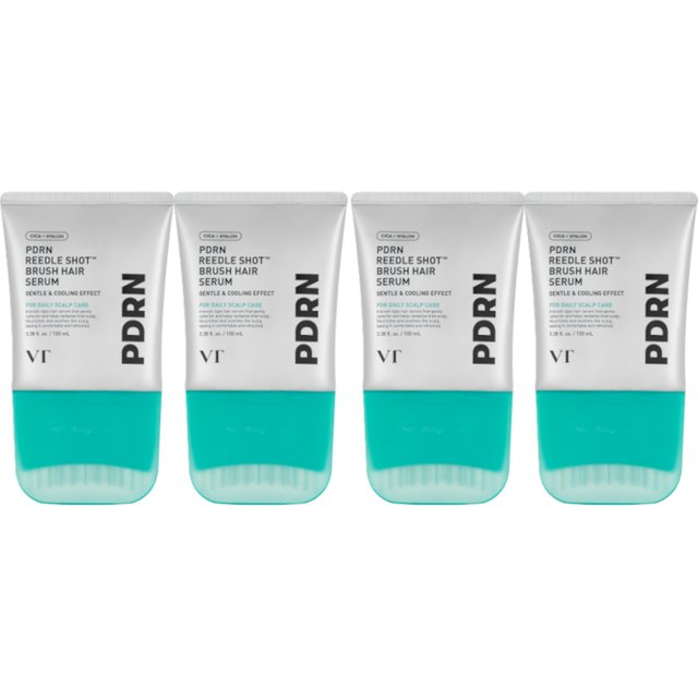 VT- PDRN Reedle Shot Brush Hair Serum - 100ml 4ea