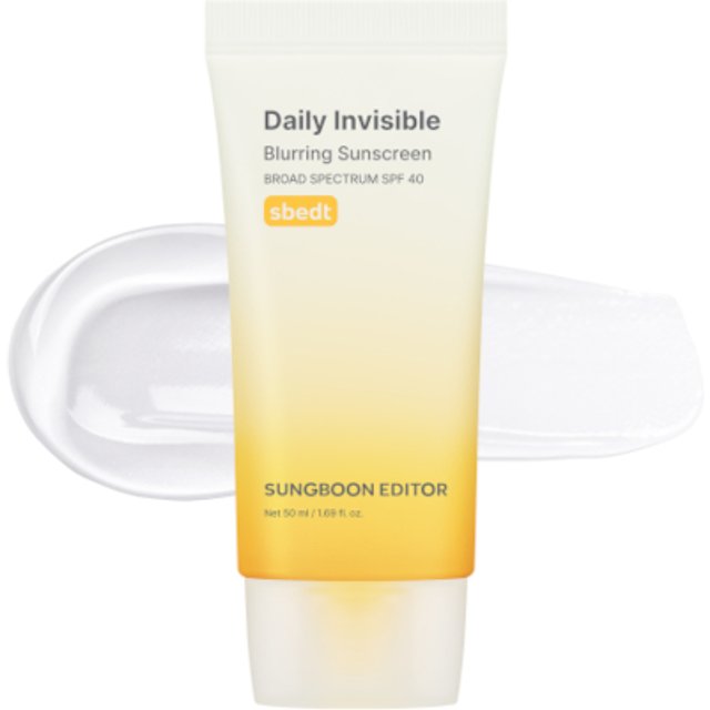 SUNGBOON EDITOR - Daily Invisible Blurring Sunscreen SPF40 - 50ml