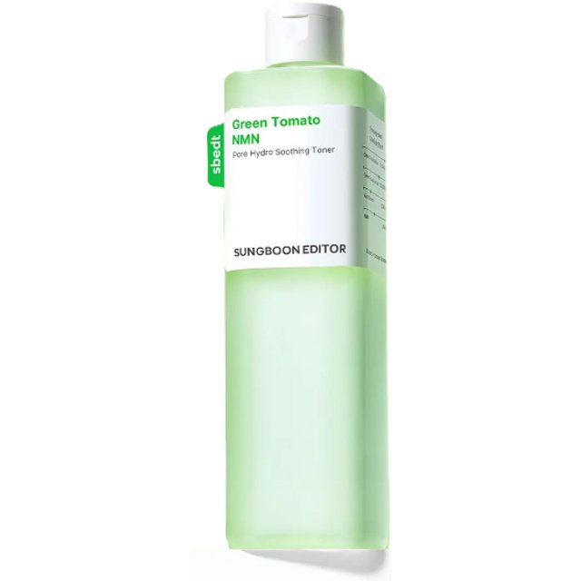 SUNGBOON EDITOR - Green Tomato NMN Pore Hydro Soothing Toner - 350ml