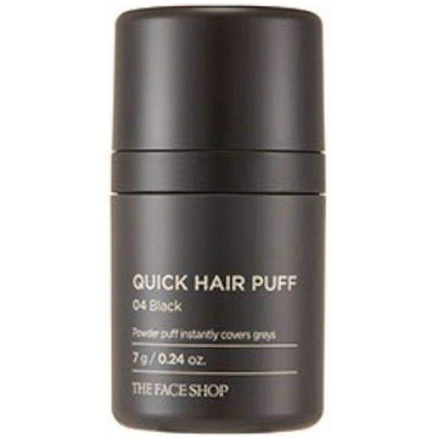 THE FACE SHOP - Quick Hair Puff - 7g - 04 Black