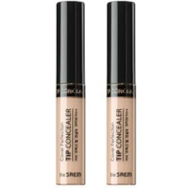 The Saem Cover Perfection Tip Concealer - 1.75 Middle Beige (2szt.) Set