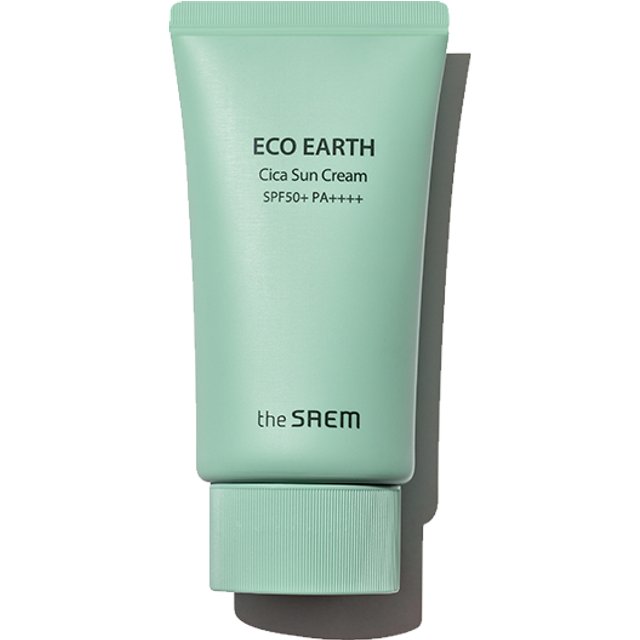 The Saem - Eco Earth Cica Sun Cream SPF50+PA++++ - 50g