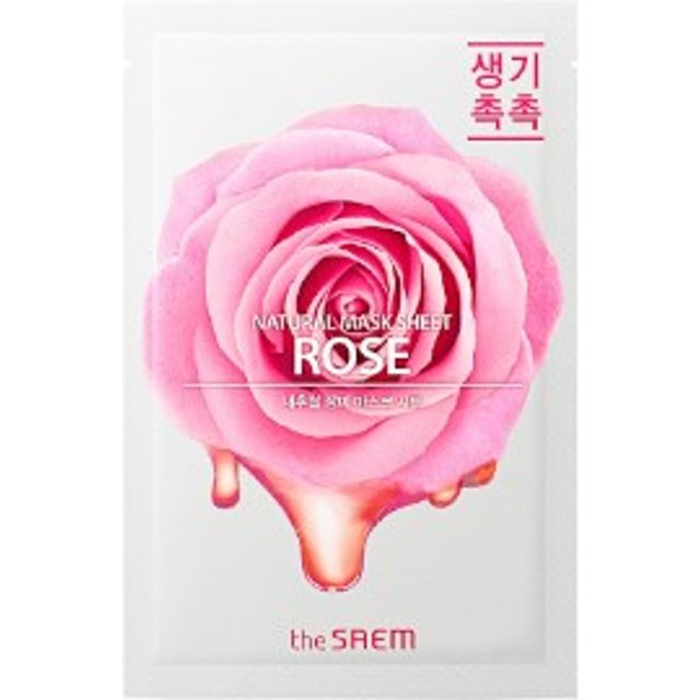The Saem - Natural Mask Sheet - Rose - 1szt.