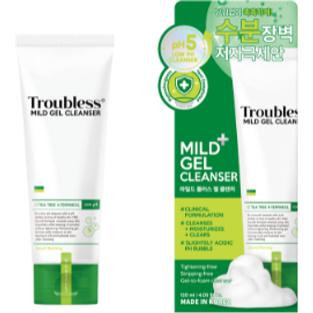 Troubless - Łagodny żel oczyszczający - 120ml