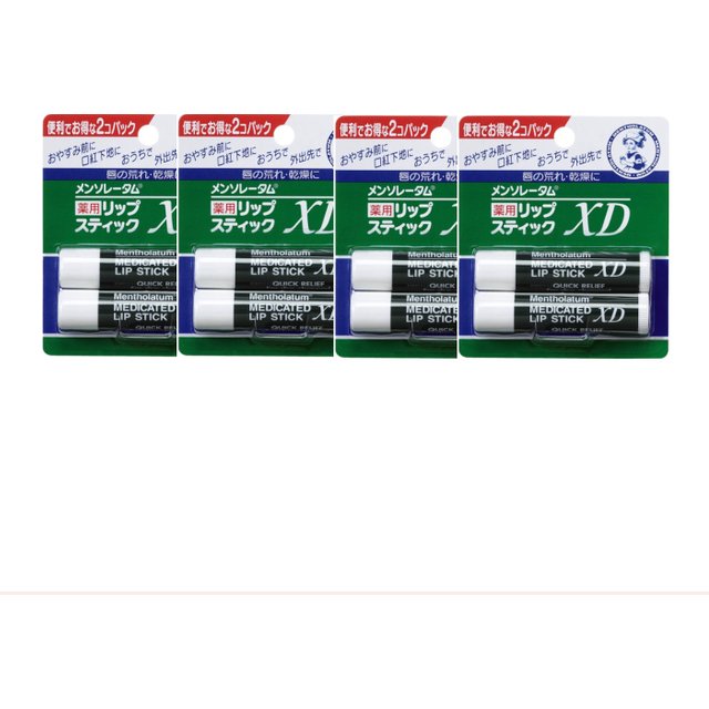 Rohto Mentholatum - Medicated Lip Stick XD - 2 szt. (4szt.) Set