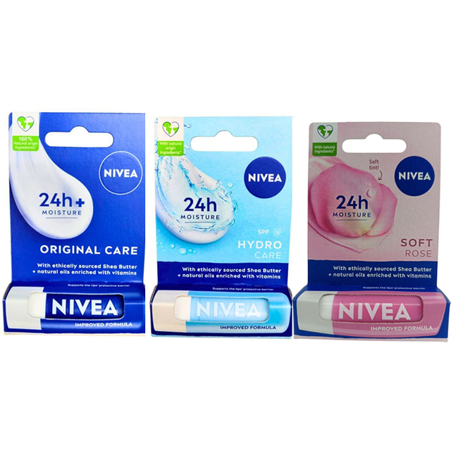 NIVEA - Lip Balm Set