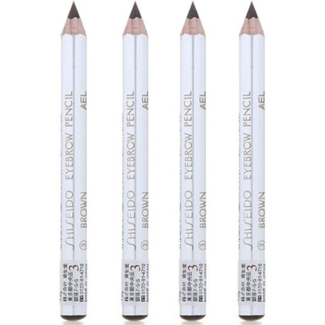 Shiseido - Eyebrow Pencil - 03 Brown (4szt.) Set