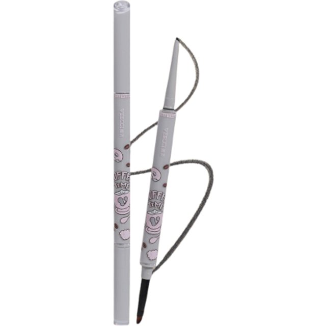 VEECCI - Coffee Series Double-Ended Eyeliner Gel Pencil - 60mg - S01 Soft Matt Black