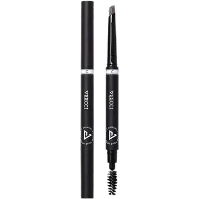 VEECCI - Diamond-shaped Waterproof Long-Lasting Eyebrow Pencil - 0.18g - 06# Dark Grey