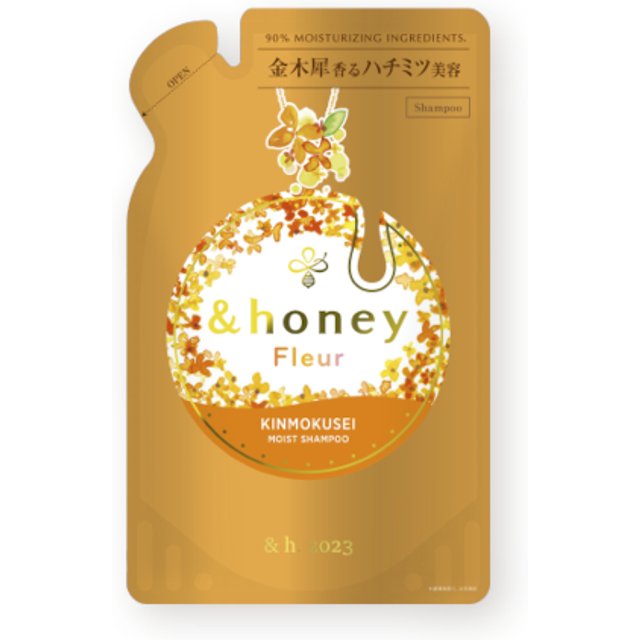 ViCREA - & honey Fleur Kinmokusei Moist Shampoo Step1.0 Refill - 350ml