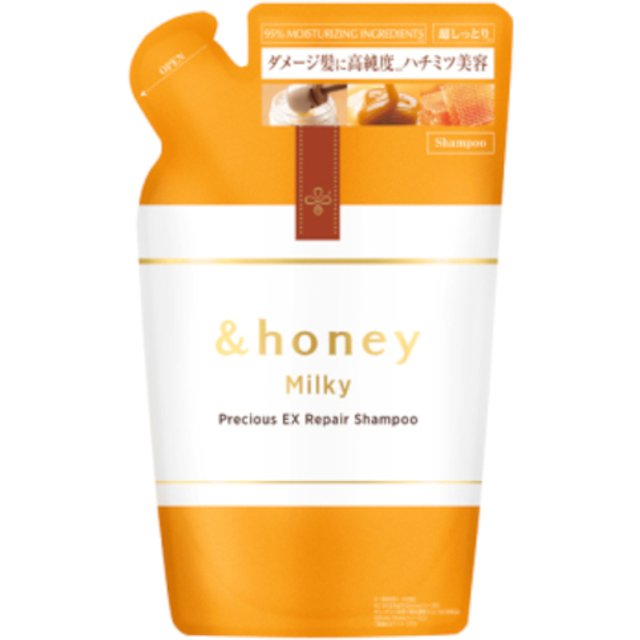 ViCREA - &honey Milky EX Repair Shampoo Refill - 385ml