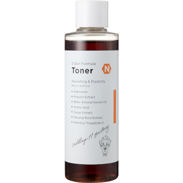 Village 11 Factory - N (Nourishing & Elasticity Care) Skin Formula Toner - 250ml