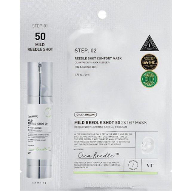 VT - Mild Reedle Shot 50 2-Step Mask - 1szt.