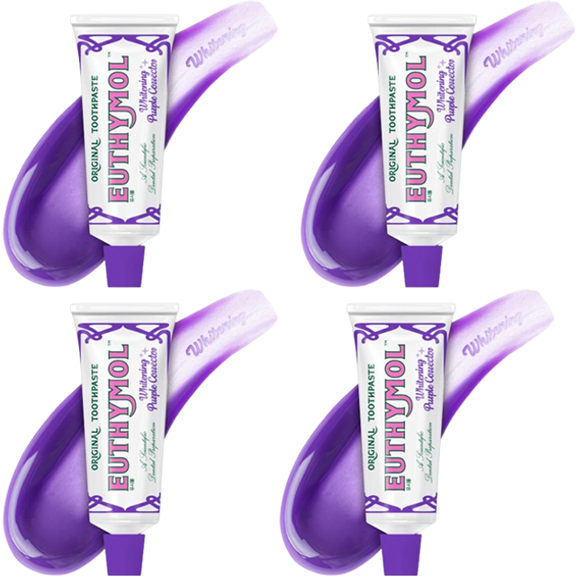 EUTHYMOL - Whitening Purple Toothpaste - 106g (4ea) Set