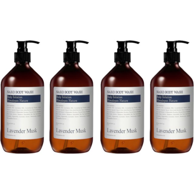 Nard - Body Wash Lavender Musk - 500ml (4ea) Set