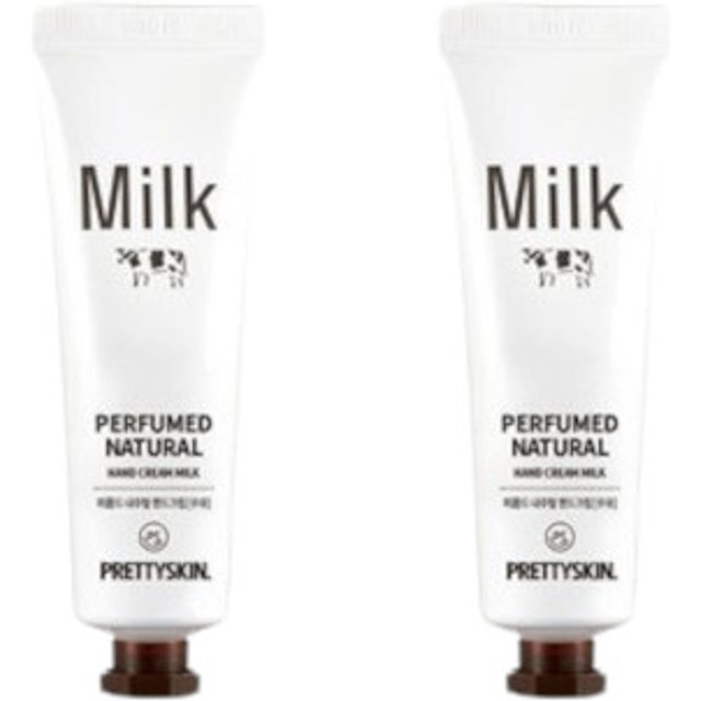 PRETTYSKIN - Perfumed Natural Hand Cream - Milk - 30ml (2szt.) Set