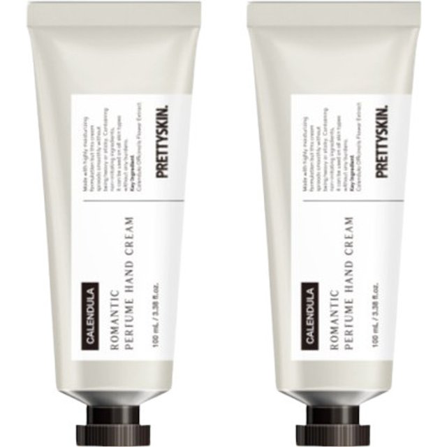 PRETTYSKIN - Romantic Perfume Hand Cream - Calendula - 100ml (2szt.) Set
