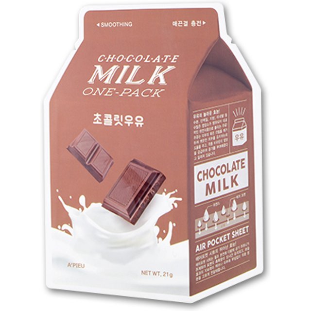 A'PIEU - Milk One Pack Sheet Mask - Chocolate - 1pc