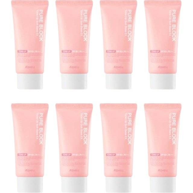 A'PIEU - Pure Block Tone-up Sun Base SPF50+ PA+++ - 50ml (8ea) Set
