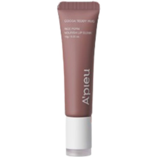 A'PIEU - Rice PDRN Nourish Lip Elixir - 10g - 06 Cocoa Teddy Hug