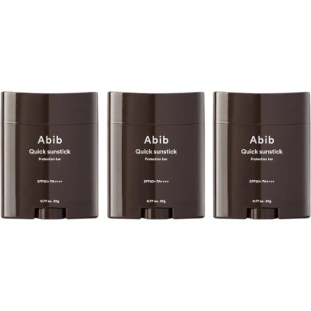 Abib Quick Sunstick Protection Bar SPF50+ PA++++ - 22g (3ea) Set