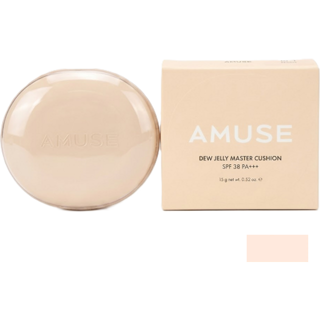 Amuse - Dew Jelly Master Cushion SPF 38 PA+++ - 15g - 01 Clean
