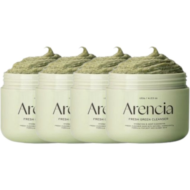 Arencia - Fresh Green Rice Mochi Cleanser - 120g (4ea) Set