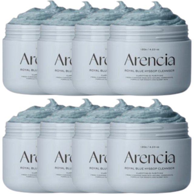 Arencia - Fresh Royal Blue Rice Mochi Cleanser - 120g (8ea) Set