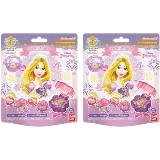 Bandai - Rapunzel Surprised? Bath Ball - 1 pc (2ea) Set"