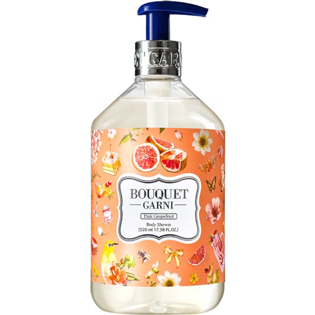 Bouquet Garni - Fragranced Body Shower - 520ml - Pink Grapefruit